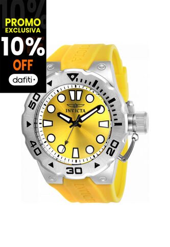 Reloj Invicta Modelo 23193 Amarillo Hombres Invicta