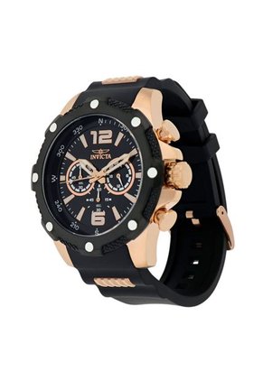 Reloj Para Hombres Invicta I-Force 39989 Negro, Oro Rosa