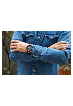 Reloj Para Hombres Invicta I-Force 39989 Negro, Oro Rosa