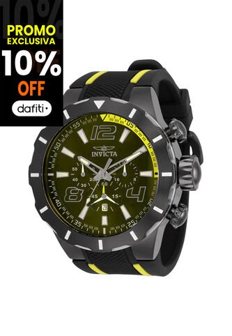 Reloj Invicta Modelo 33323 Amarillo, Negro Hombres Invicta