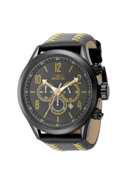 Reloj Invicta Modelo 49197 Amarillo, Negro Hombres