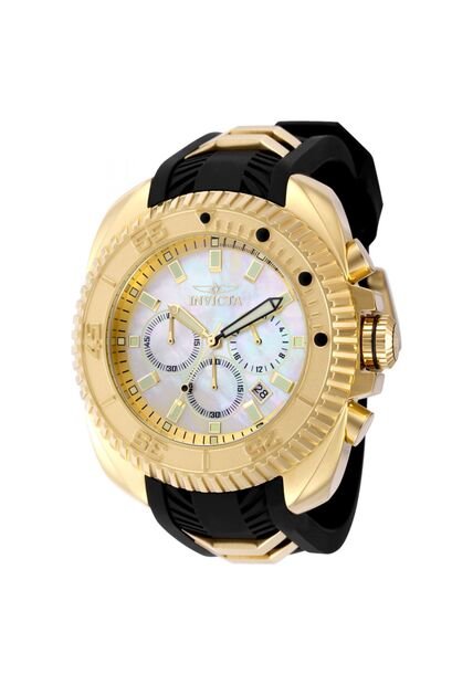 Reloj Invicta Modelo 49791 Negro, Dorado Hombres
