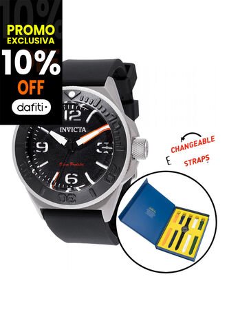 Reloj Invicta Modelo 49453 Verde, Naranja, Blanco, Azul, Negro Hombres Invicta