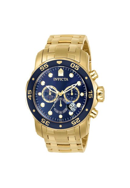 Reloj Para Hombre Invicta Pro Diver 073 Dorado