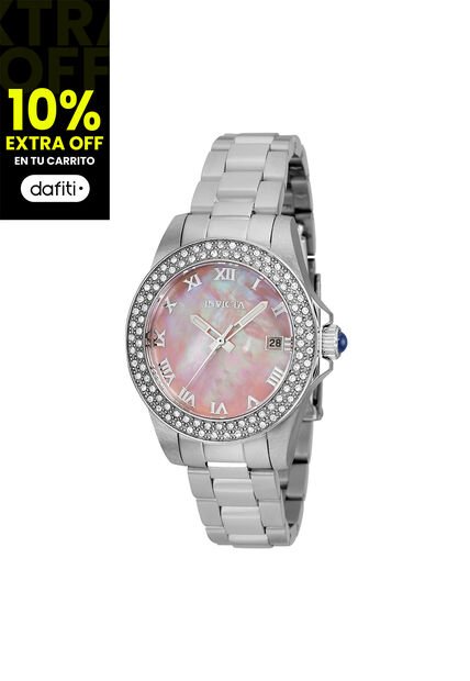 Reloj Para Mujer Invicta Angel 36070 Plateado