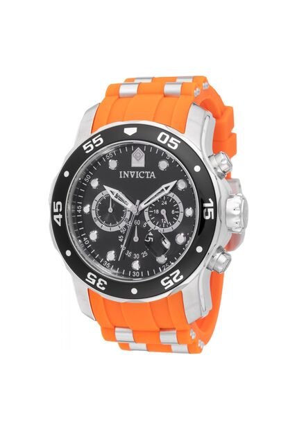 Reloj Invicta Modelo 49828 Naranja, Acero Hombres