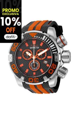 Reloj Invicta Modelo 48993 Naranja, Negro Hombres Invicta