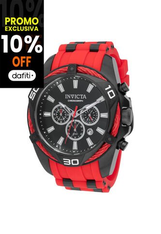 Reloj Invicta Modelo 46038 Rojo, Negro Hombres Invicta