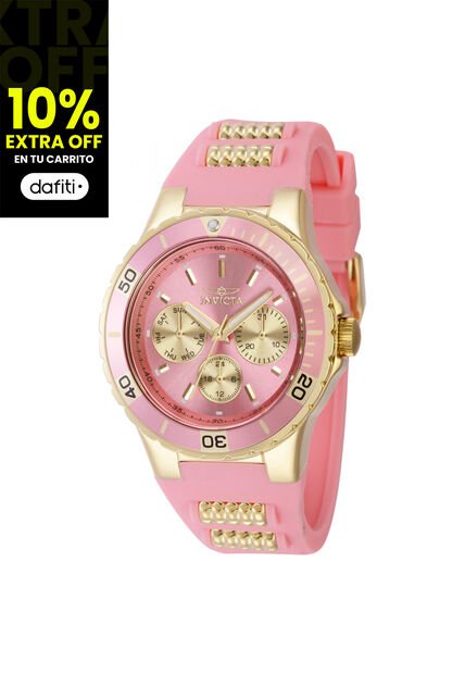 Reloj Invicta Modelo 39409 Rosa, Dorado Dama