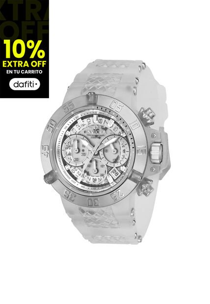 Reloj INVICTA Modelo 24372 Acero, Blanco Mujer