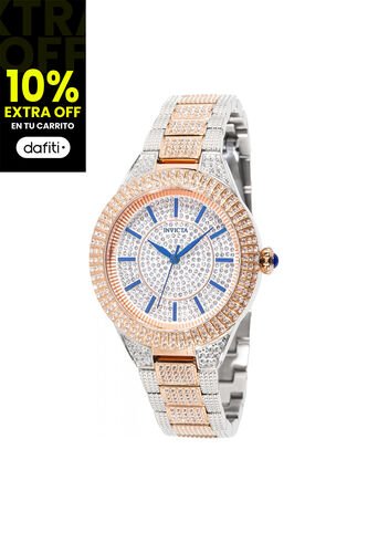 Reloj Invicta Modelo 49907 Oro Rosa, Acero Dama Invicta