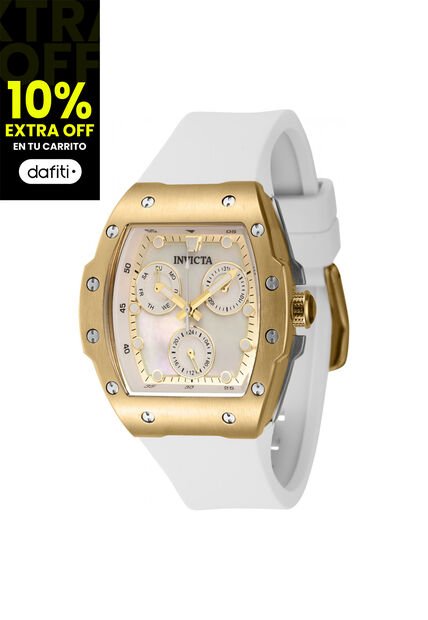 Reloj Invicta Modelo 45643 Blanco Dama