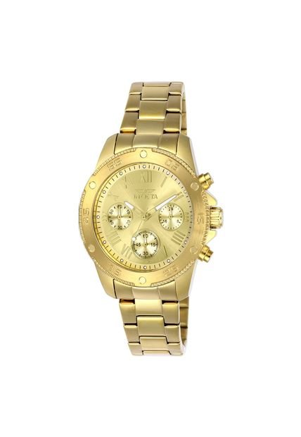 Reloj Para Mujer Invicta Wildflower 21731 Dorado