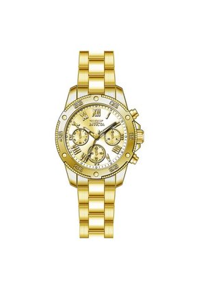 Reloj Para Mujer Invicta Wildflower 21731 Dorado