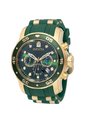 Reloj INVICTA Modelo 18196 Green, Gold Men de Invicta
