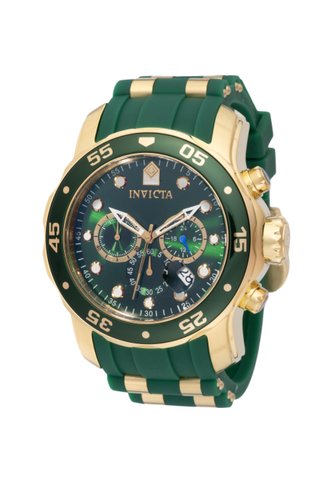 Reloj INVICTA Modelo 18196 Green, Gold Men Invicta