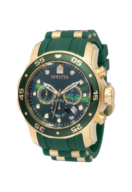 Reloj INVICTA Modelo 18196 Green, Gold Men