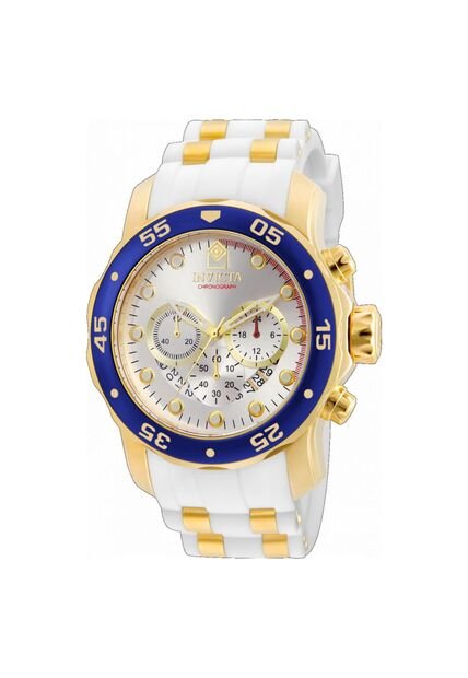 Reloj Invicta Modelo 20293 Oro Blanco Hombres