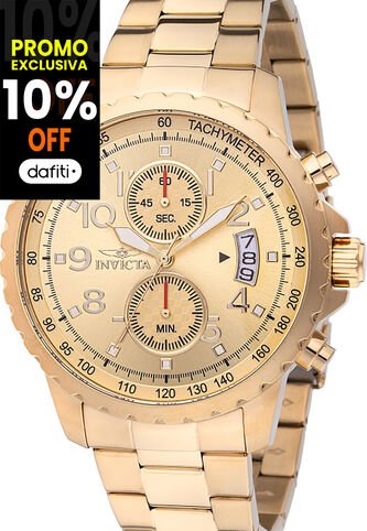 Reloj Invicta Modelo 48897 Dorado Hombre Invicta