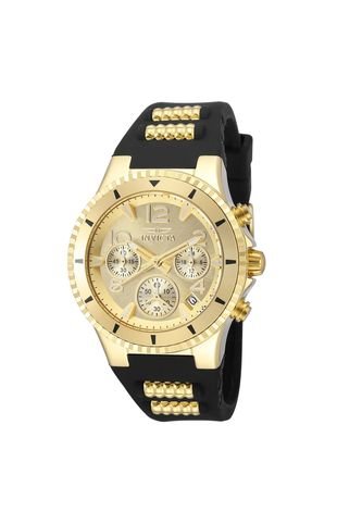 Reloj Para Mujer Invicta Blu 36909 Dorado Invicta