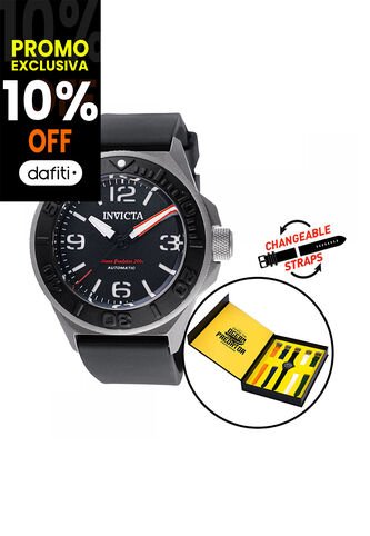 Reloj Invicta Modelo 48354 Verde, Naranja, Amarillo, Blanco, Negro Hombre Invicta