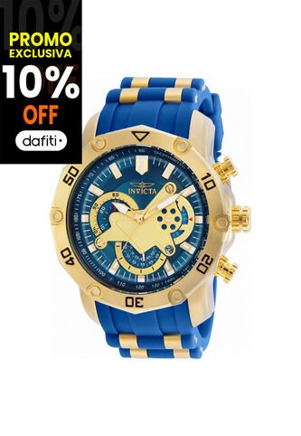 Reloj Invicta Modelo 22798 Azul, Dorado Hombre Invicta