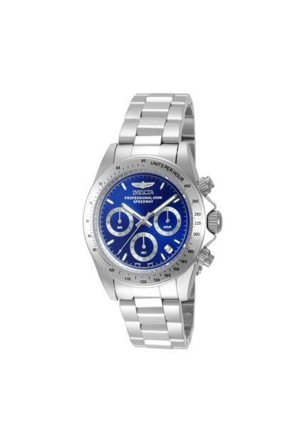 Reloj Para Hombre Invicta Speedway 14382 Plateado