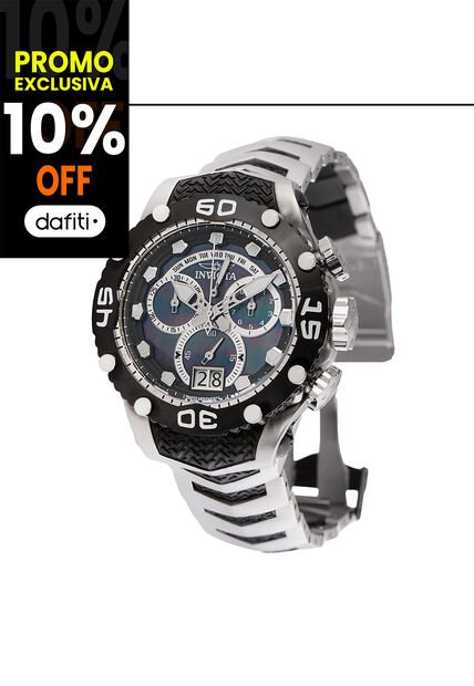 Reloj Invicta Modelo 47291 Negro, Acero Hombre