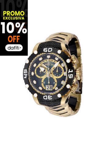 Reloj Invicta Modelo 47292 Negro, Dorado Hombre Invicta