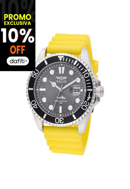 Reloj Invicta Modelo 47163 Amarillo Hombre