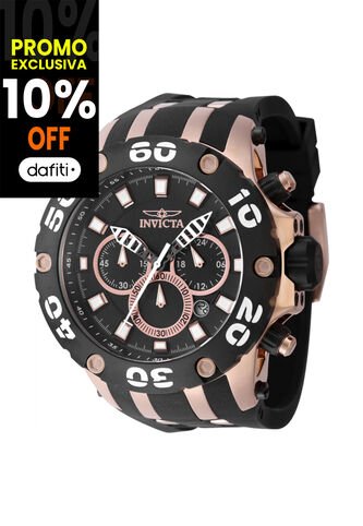 Reloj Invicta Modelo 46513 Negro, Oro Rosa Hombre Invicta