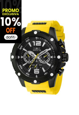 Reloj Invicta Modelo 42998 Amarillo, Negro Hombre Invicta