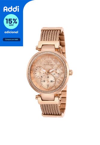 Reloj Para Mujer Invicta Angel 28920 Oro Rosa Invicta