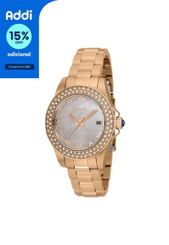 Reloj Para Mujer Invicta Angel 36074 Oro Rosa Invicta