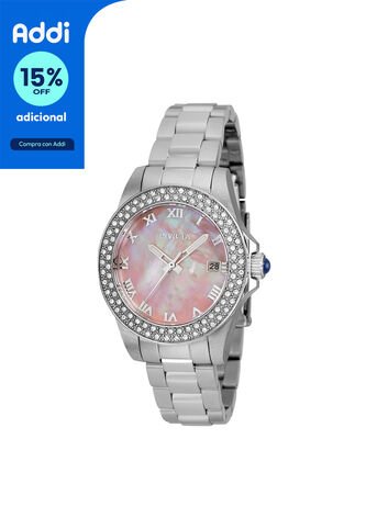 Reloj Para Mujer Invicta Angel 36070 Plateado Invicta