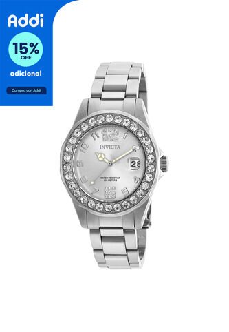 Reloj Para Mujer Invicta Pro Diver 21396 Plateado Invicta