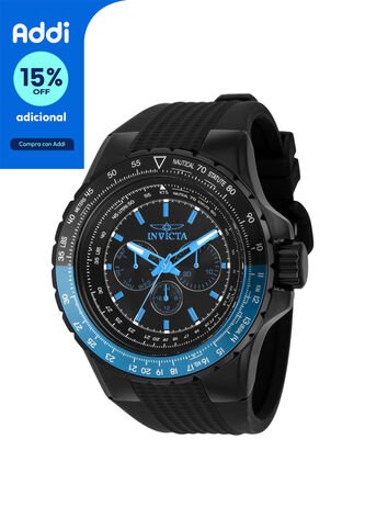 Reloj Para Hombre Invicta Aviator 39298 Negro Invicta
