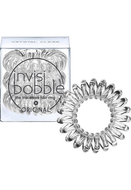 Resortes Invisibobble Original Crystal Clear 3 Unidades