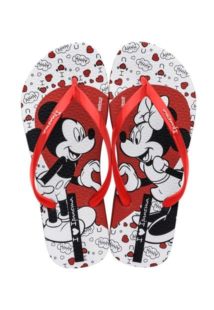 SANDALIAS BLANCO IPANEMA MICKEY E MINNIE III FEM