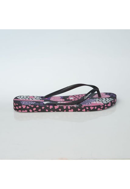 SANDALIAS IPANEMA MUJER 26422 25571 NEGRO ROSA