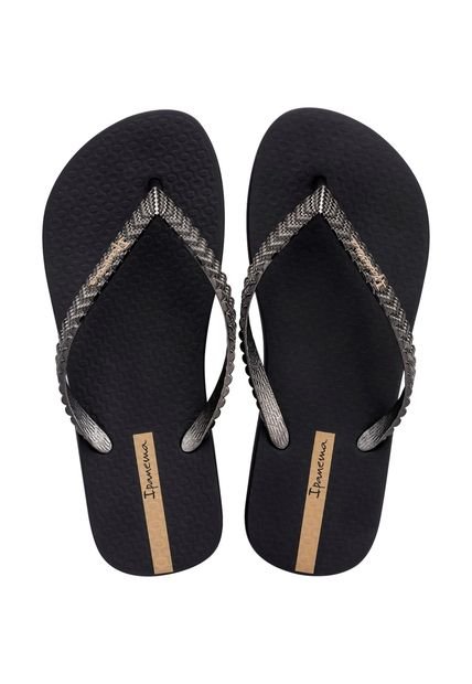 SANDALIAS MUJER NEGRO IPANEMA GLAM FEM 83723-BF437