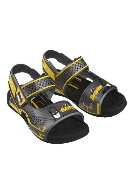 SANDALIAS NEGRO LIGA DA JUSTICA FACES INF
