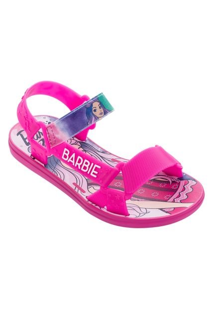 SANDALIAS ROSADO BARBIE TIE DYE TIE DYE SANDÁLIA INF