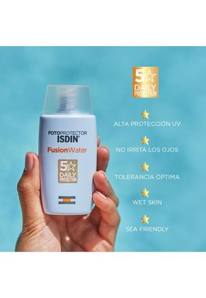 Fotoprotector Fusion Water Frasco 50 Ml