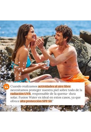 Fotoprotector Fusion Water Frasco 50 Ml