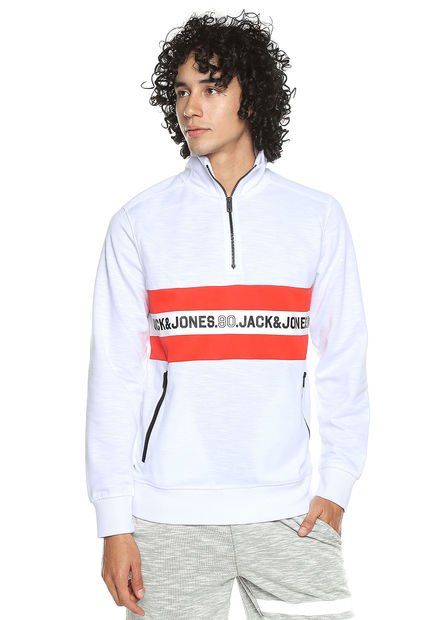 Buzo Blanco-Rojo Jack & Jones