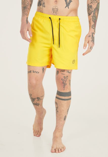 Pantaloneta de Baño Amarillo Jack & Jones