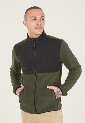 Chaqueta Verde Oliva-Negro Jack & Jones