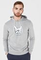 Hoodie Gris-Blanco-Azul Jack & Jones de Jack & Jones