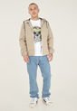 Chaqueta Acolchada Beige Jack & Jones de Jack & Jones